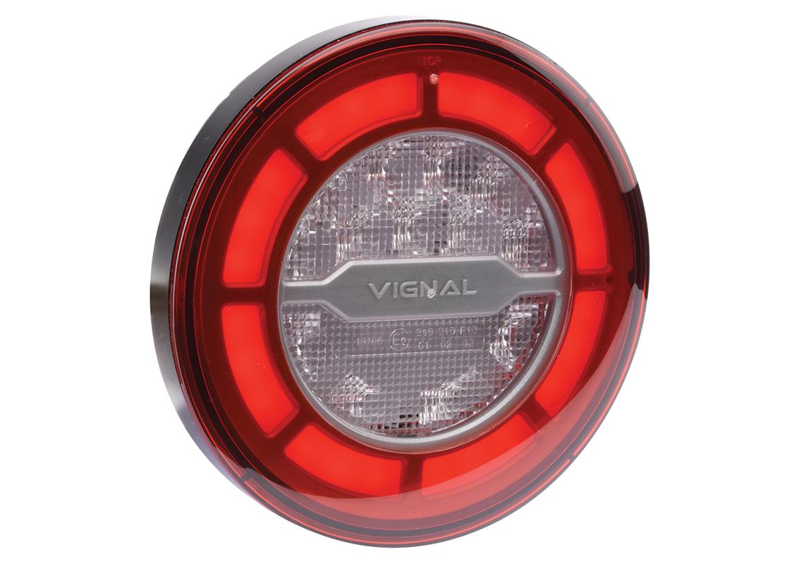 Driving light right SAE LED 12/24V de-icing - Vignal